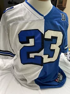 Vtg City Athletic Dirty South #23 Stitched Split Color Football Jersey Sz Large - Picture 1 of 8