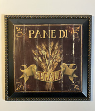 Susan Clickner 'Pane Di Segala' Art Print on Wood 10x10 Rustic Old-World Decor