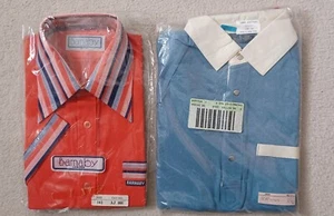 Vintage/Retro Mens Shirts.Barnaby London & Nashville. - Picture 1 of 10