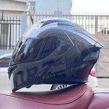DOT Modular Modular Flip Up Motorcycle Helmet With Double Lens Motocross Helmet