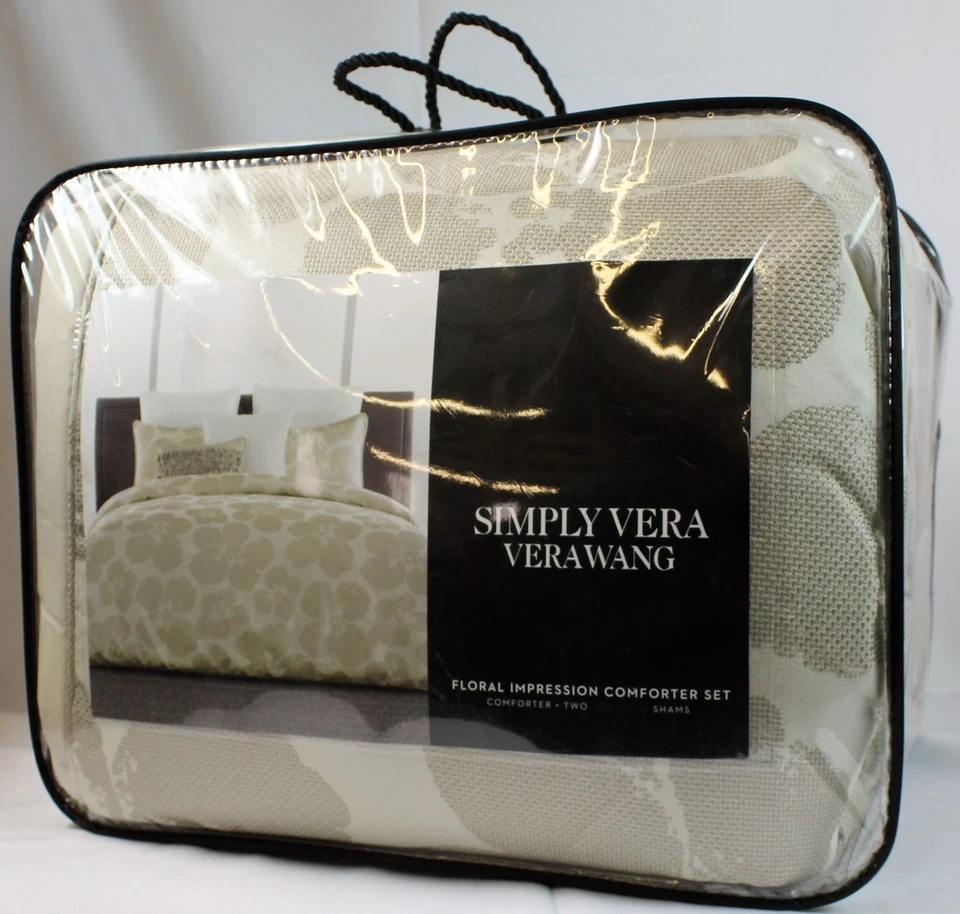 Juego de edredón Simply Vera Wang King ~ Elección de estilo ~ ¡Nuevo con etiquetas!  Foto 1 de 1