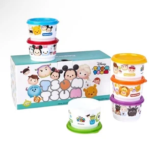 Tupperware Disney Tsum Tsum Snack Cups Set Of 6 110ml New In Box - Bild 1 von 1