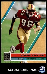 2001 Topps Reserve #114 Andre Carter San Francisco 49ers RC #/999 NM - Bild 1 von 4