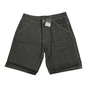 The Hundreds Folsom Denim Jean Shorts Men's Black Casual Streetwear Size 32 - Picture 1 of 8