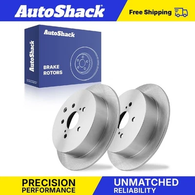 Rear Brake Rotors Pair for Toyota Highlander Sienna Lexus RX350 RX450h V6 Foto 1 de 4