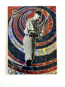2023 Panini Spectra Baseball Ty Cobb Red Disco Prizm /25 - Picture 1 of 3