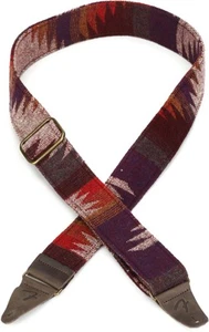 Fender 2-inch Zion Guitar Strap - Purple Aztec - Picture 1 of 6