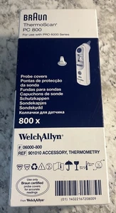 Braun ✨ThermoScan PC 800 Sondenabdeckungen für Thermoscan 6000 Series✨800 Abdeckungen - Bild 1 von 4