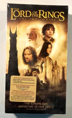 Lord of the Rings - The Two Towers 2003 VHS Peter Jackson Liv Tyler Sealed New! - Image 1 of 4