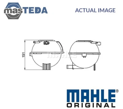 CRT 22 000S COOLANT EXPANSION TANK RESERVOIR MAHLE ORIGINAL FOR BMW Z4,E89 135KW - Image 1 of 4