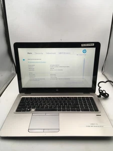 HP ELITEBOOK 840 G3 -BOOTS TO BIOS/ADMIN LOCK- INTEL I5 6300U - NO RAM -READ- BB - Picture 1 of 7