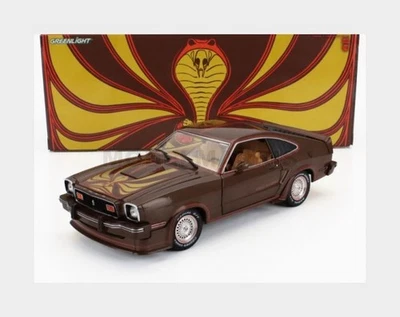 GREENLIGHT 13669 FORD USA - MUSTANG II KING COBRA COUPE 1978 - 2 TONE BROWN - 1/ - Immagine 1 di 2