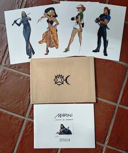 MARINI - Carnet de Croquis GRIFFO + 4 Ex-Libris - N+S - Picture 1 of 3