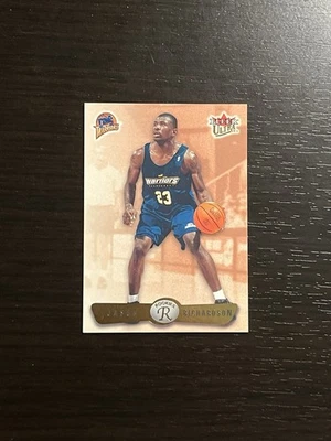 Jason Richardson 2001-02 Fleer Ultra Rookie RC/2222! Tarjeta #155 Warriors Foto 1 de 2