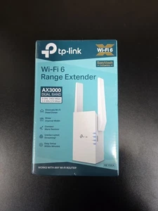 TP-Link - Extensor de alcance AX3000 doble banda Wi-Fi 6 - RE705X sin usar en caja - Imagen 1 de 3