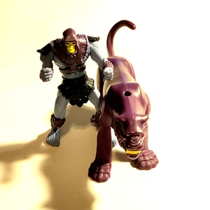 2003 Masters of the Universe McDonald's Figures He-Man Skeletor & Panthor - Picture 1 of 13