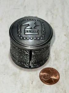 Floral Metall Stempel Spule Spender/Stempel Halter US Mail USPS Made in USA - Bild 1 von 4