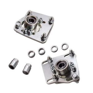 Adjustable Steel Camber Caster Plates Coilover Alignment for Ford Mustang 94-04 - Picture 1 of 12