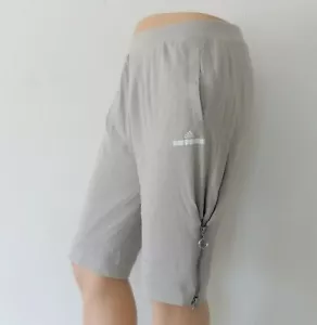 Stella McCartney Adidas RaRe CUBIERTA MALLA TEJIDO CREMALLERA CORTO Vestido Pantalón Yoga Talla L - Imagen 1 de 11