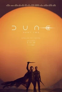 DUNE PART 2 11"x17" MOVIE POSTER PRINT #2 - Picture 1 of 1