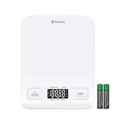 Báscula de cocina de alimentos Etekcity, gramos y onzas digitales para bajar de peso, hornear... Foto 1 de 4