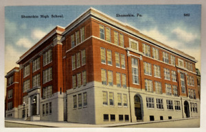 Shamokin High School, Shamokin, PA Pennsylvania, Vintage Postcard