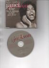 JANET JACKSON RARE MAXI CD BEST THINGS IN LIFE ARE FREE