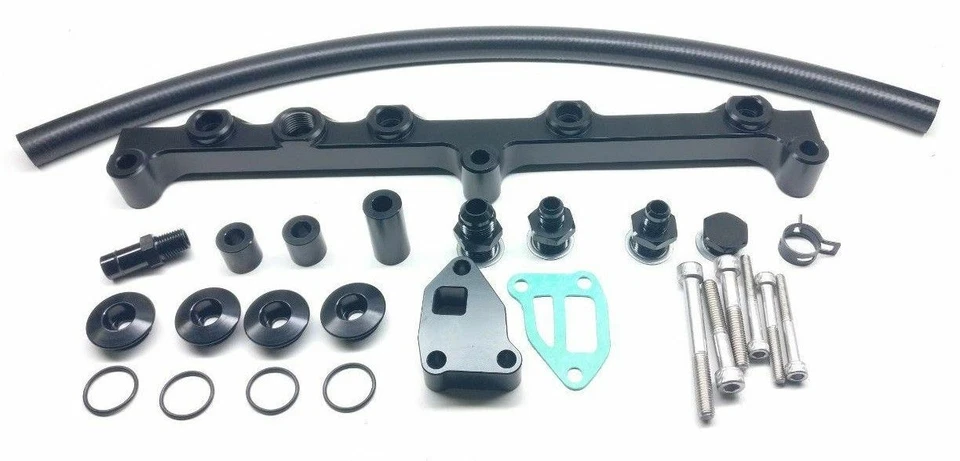 KIT DE RIEL DE COMBUSTIBLE WAY2TUFF BILLET para Nissan Silvia SR20DET S14 S15 Foto 1 de 1