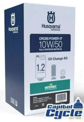 U7021041 2016-2024 HUSQVARNA FC FE FS FX 450 FE 501 OIL CHANGE KIT 1.2L Foto 1 de 2