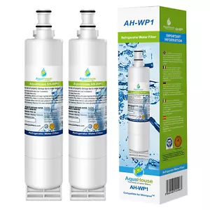 2 Innen Wasserfilter passend für Whirlpool Kühlschrank SBS002 S20BRS 4396508 481281729632 - Bild 1 von 5