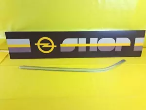 Zierleiste Opel Kadett C Leiste für Türfenster oben links Chrom Original und Neu - Bild 1 von 8