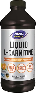 L-Carnitine Liquid 1000mg – Citrus Sports Nutrition, 16 oz - Picture 1 of 5
