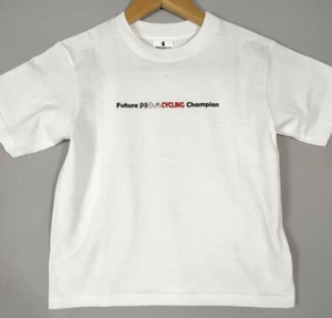 Spindaroos Shirt Child 5 White Pro Cycling Short Sleeve Crew Graphic T-Shirt - Picture 1 of 7