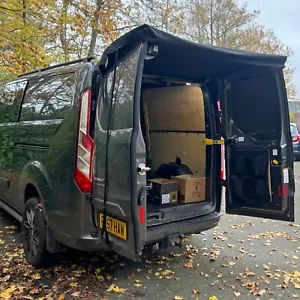 Transit Custom Barn Door Awning Rear Shelter Camper Van Cover (MADE IN UK) - Picture 1 of 15