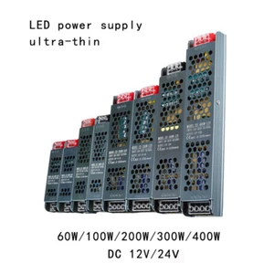 LED Controlador de Alimentación Transformador Iluminación 60W 200W 100W Dc 12V - Imagen 1 de 17