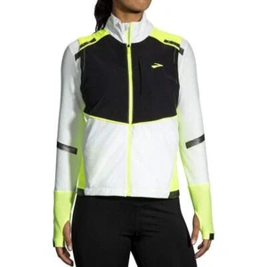 Brooks Carbonite Womens Running Gilet Grey Run Lightweight Breathable Ladies - Picture 1 of 6