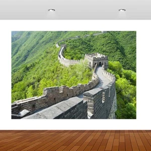 Great China Mutianyu Peking 3D zerschlagen Wandaufkleber Poster Vinyl Wandbild S498 - Bild 1 von 1
