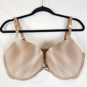 Victoria's Secret Bombshell Ausschnitt-BH 38DD Push-up gepolstert 2 Körbchen beige neu mit Etikett - Bild 1 von 11