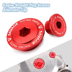 Tapa del alternador tornillos de enchufe recto del motor para Honda CB 1300F/FA NC750S/X NC700X - Imagen 1 de 18