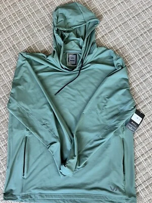 RVCA Trainer Sudadera con Capucha Verde XL Ligera 13M Foto 1 de 4