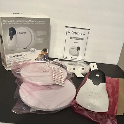 Monitor de movimiento infantil Babysense 5s - Completo con 2 sensores Usado en Excelente Condición Foto 1 de 4