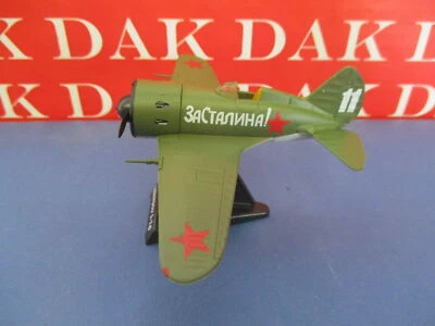 Die cast 1/75 Modellino Aereo Aircraft Polikarpov I-16 USSR by Del Prado - Immagine 1 di 4