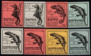 F-EX14511 AUSTRIA CINDERELLA ADVERTISING 1936 SEA AQUARIUM HORSE MNH. - Picture 1 of 1