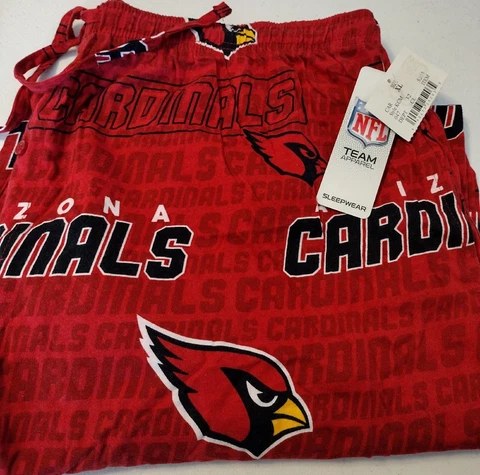NFL Team Apparel• Cardinals Sleep Pants• Size XL Cover