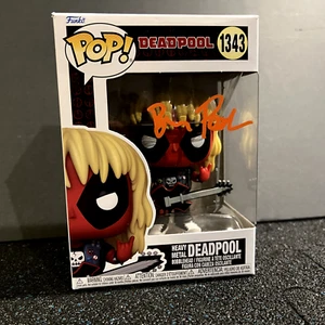 Brian Posehn Signed Heavy Metal Deadpool Funko Pop w/ Proof (#1343 Autograph) - Picture 1 of 22