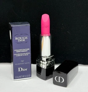 Dior Rouge Lipstick 787 EXUBERANT MATTE 0.12 oz  HOLIDAY SALE NIB - Picture 1 of 8