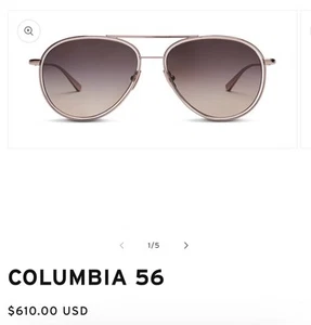 Nuevas gafas de sol SALT Optics Columbia RGAR 56-16 Japón polarizadas. Precio de venta sugerido por el fabricante: $610 - Imagen 1 de 6
