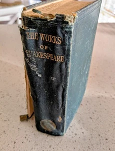 1891 Version The Works Of Shakespeare Antique Vintage Book - Picture 1 of 4