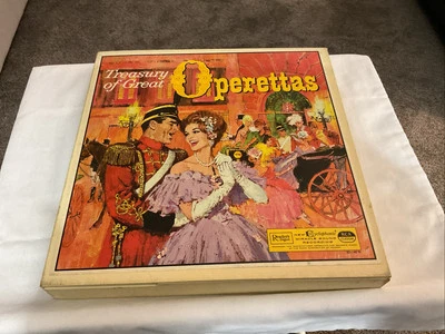 Treasury of Great Operettas 9-LP Box Set EX+ Reader's Digest - Image 1 of 4