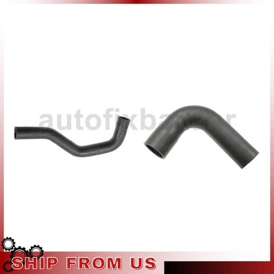 2 верхних нижних шланга охлаждающей жидкости радиатора подходят для Dodge D250 5,9 л Dodge D350 5,9 л - Изображение 1 из 4